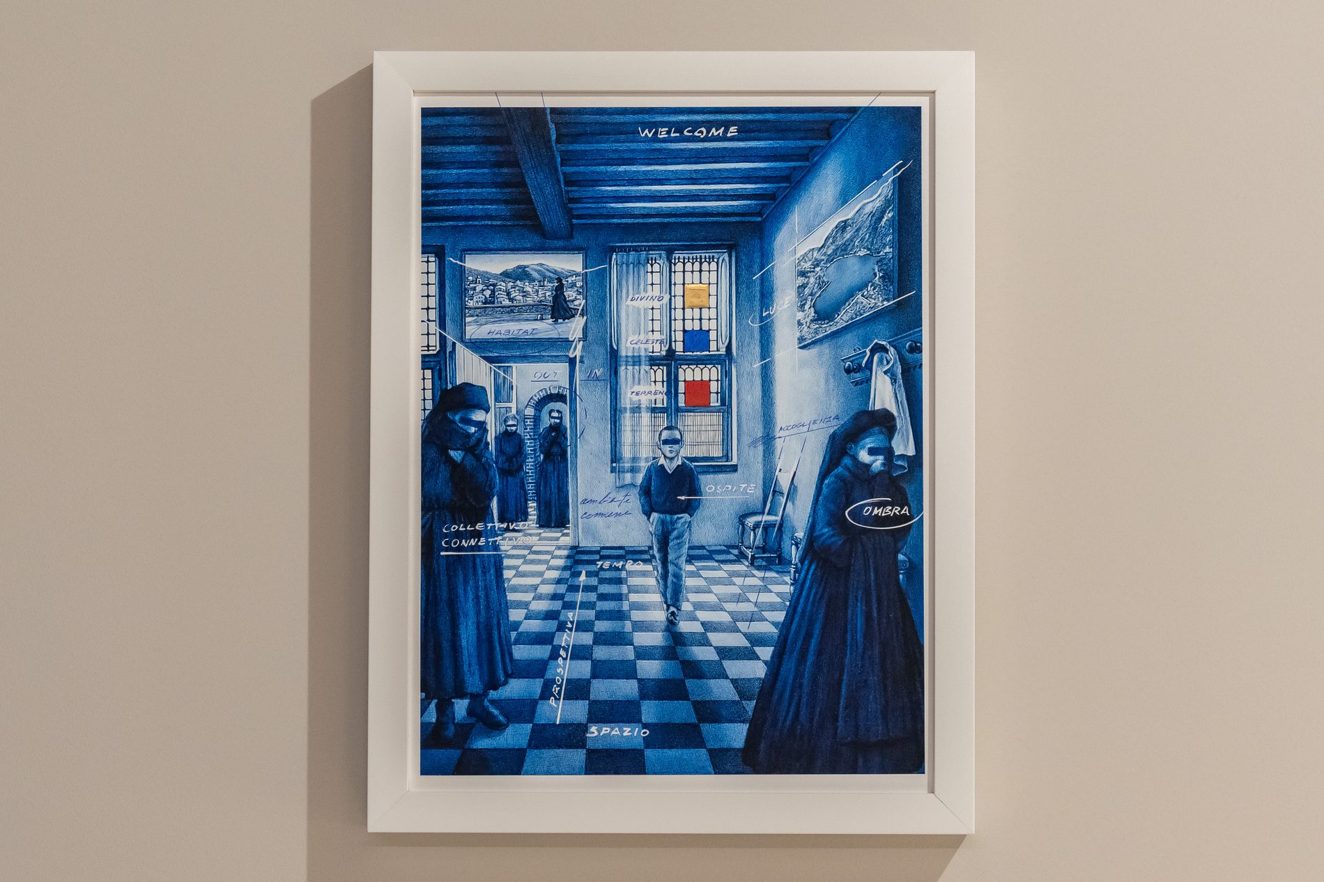 Opera della mostra diffusa nelle camere - immagine 14.