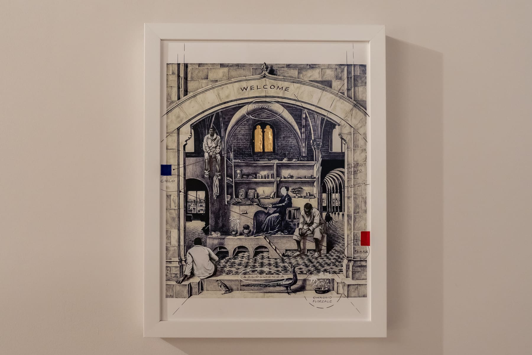Opera della mostra diffusa nelle camere - immagine 16.