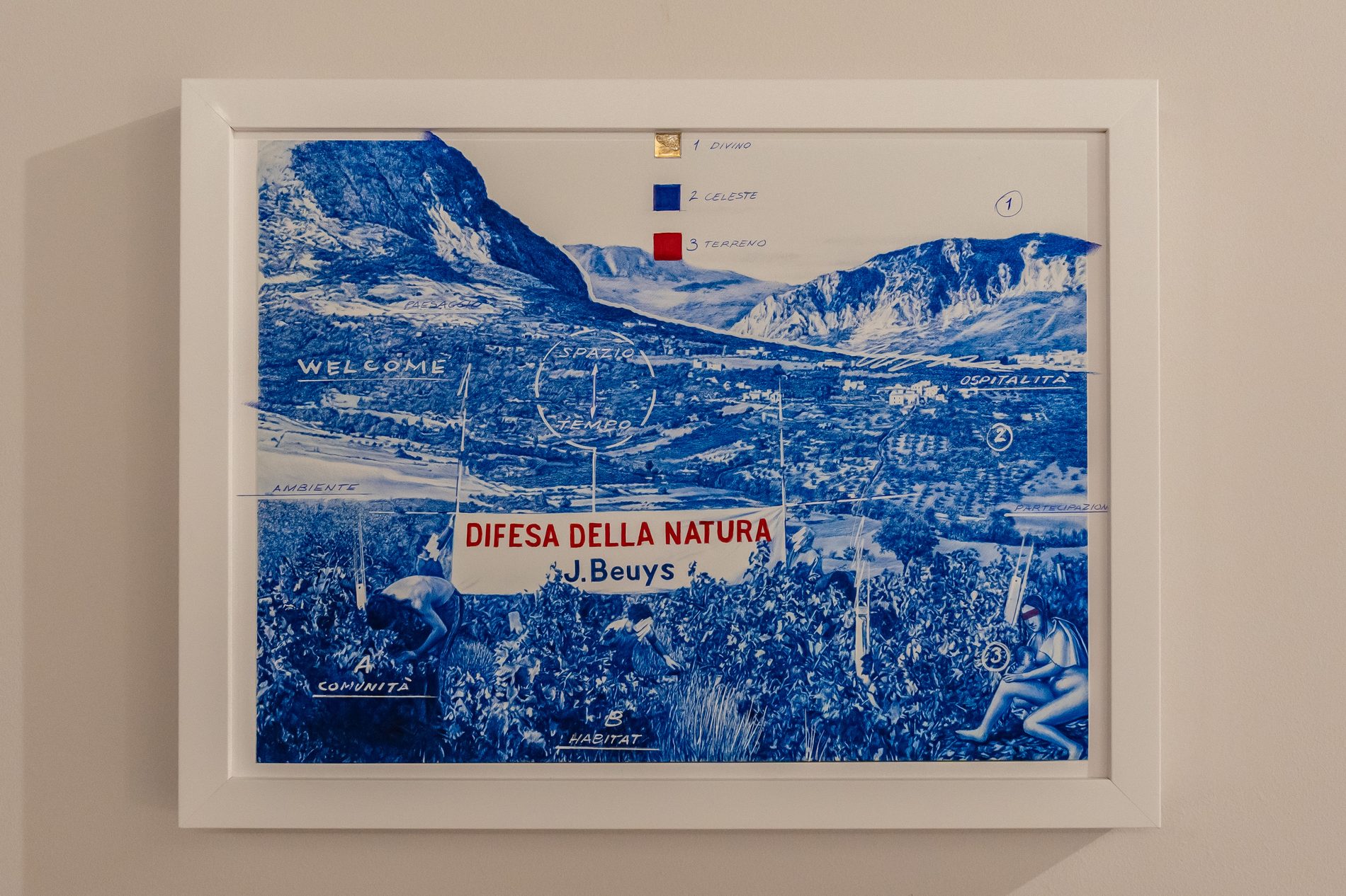 Opera della mostra diffusa nelle camere - immagine 02.