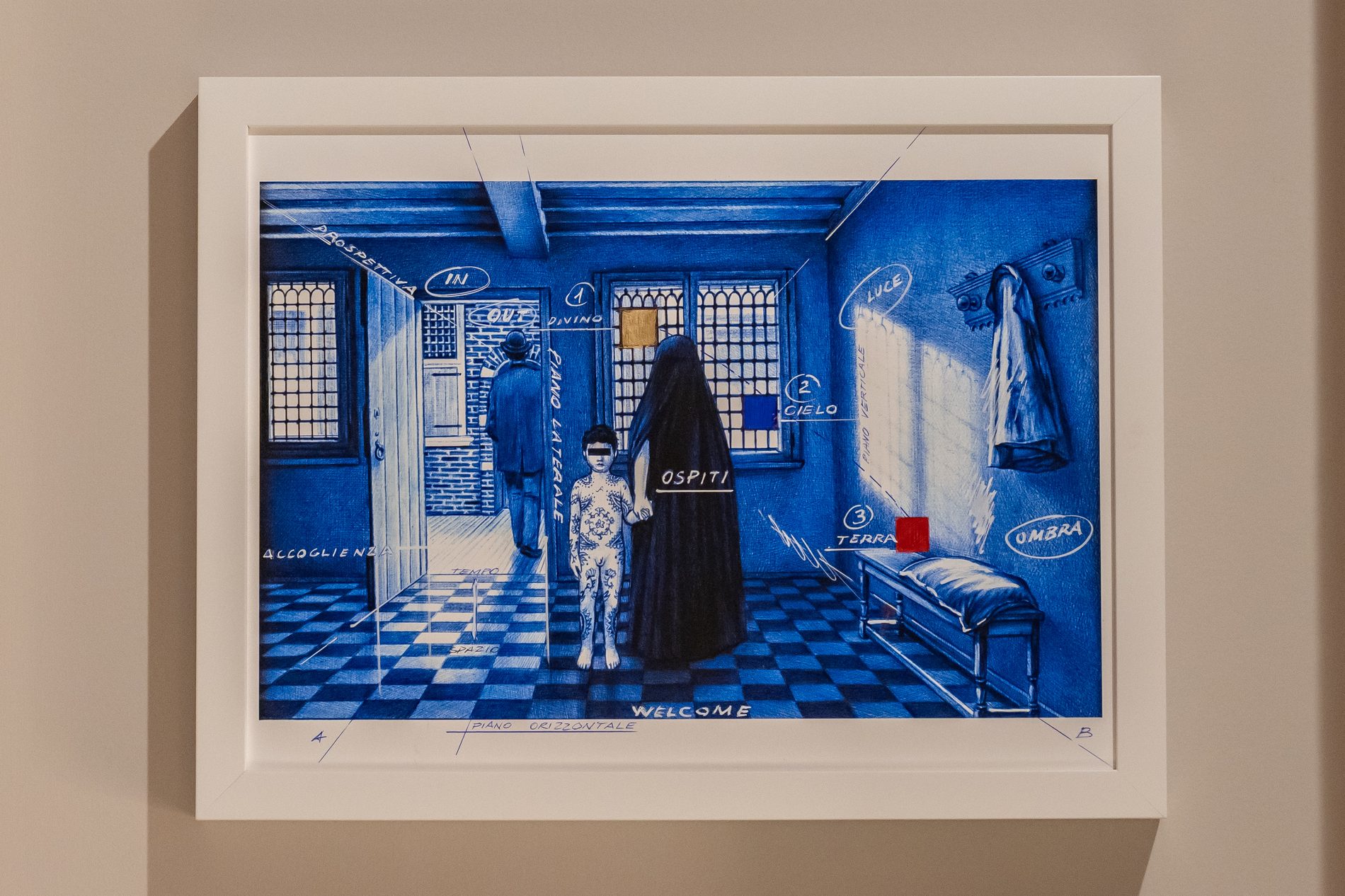 Opera della mostra diffusa nelle camere - immagine 21.