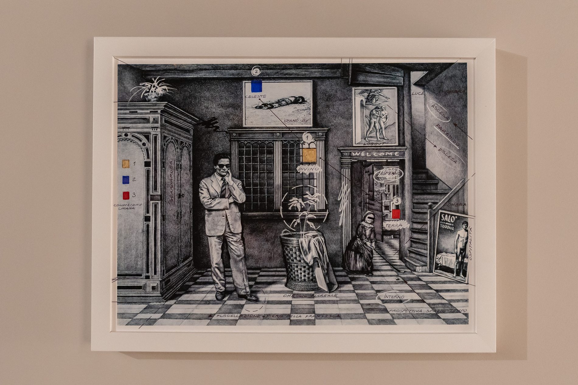 Opera della mostra diffusa nelle camere - immagine 23.