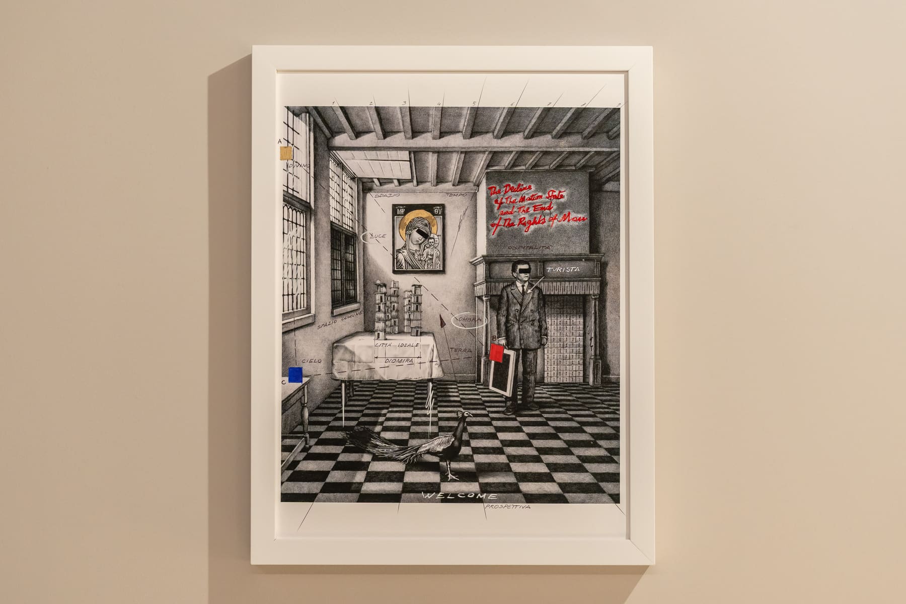 Opera della mostra diffusa nelle camere - immagine 31.