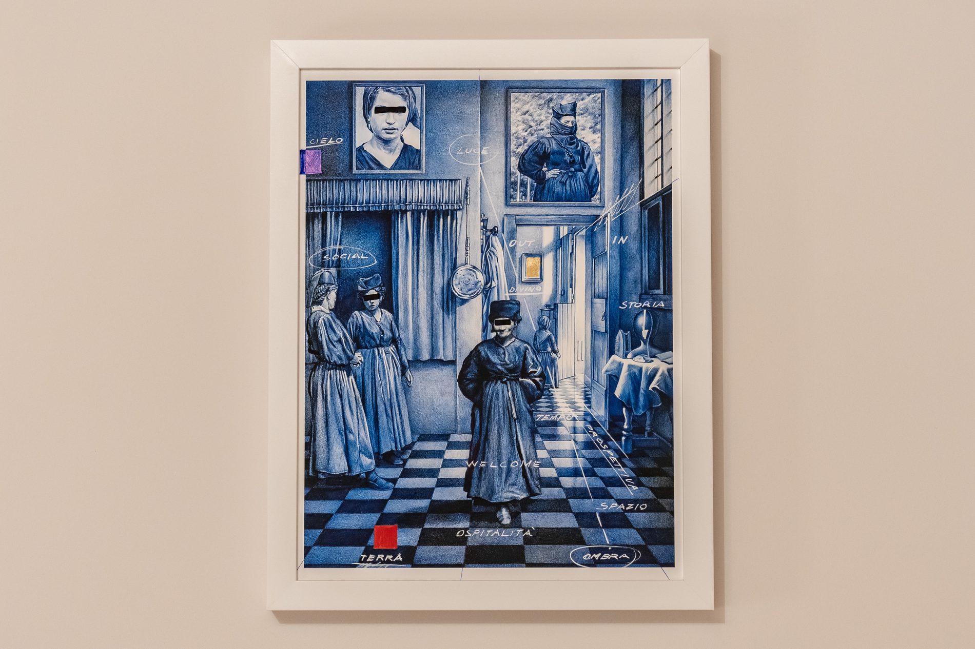 Opera della mostra diffusa nelle camere - immagine 37.