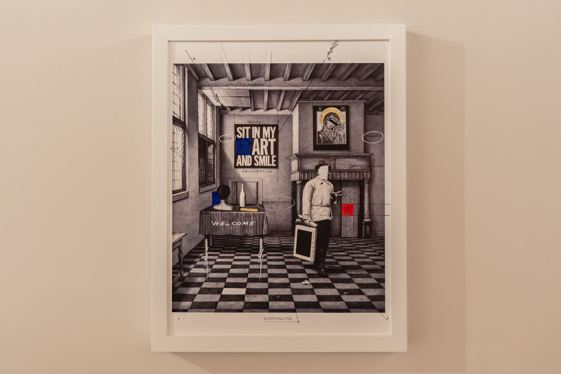 Opera della mostra diffusa nelle camere - immagine 41.