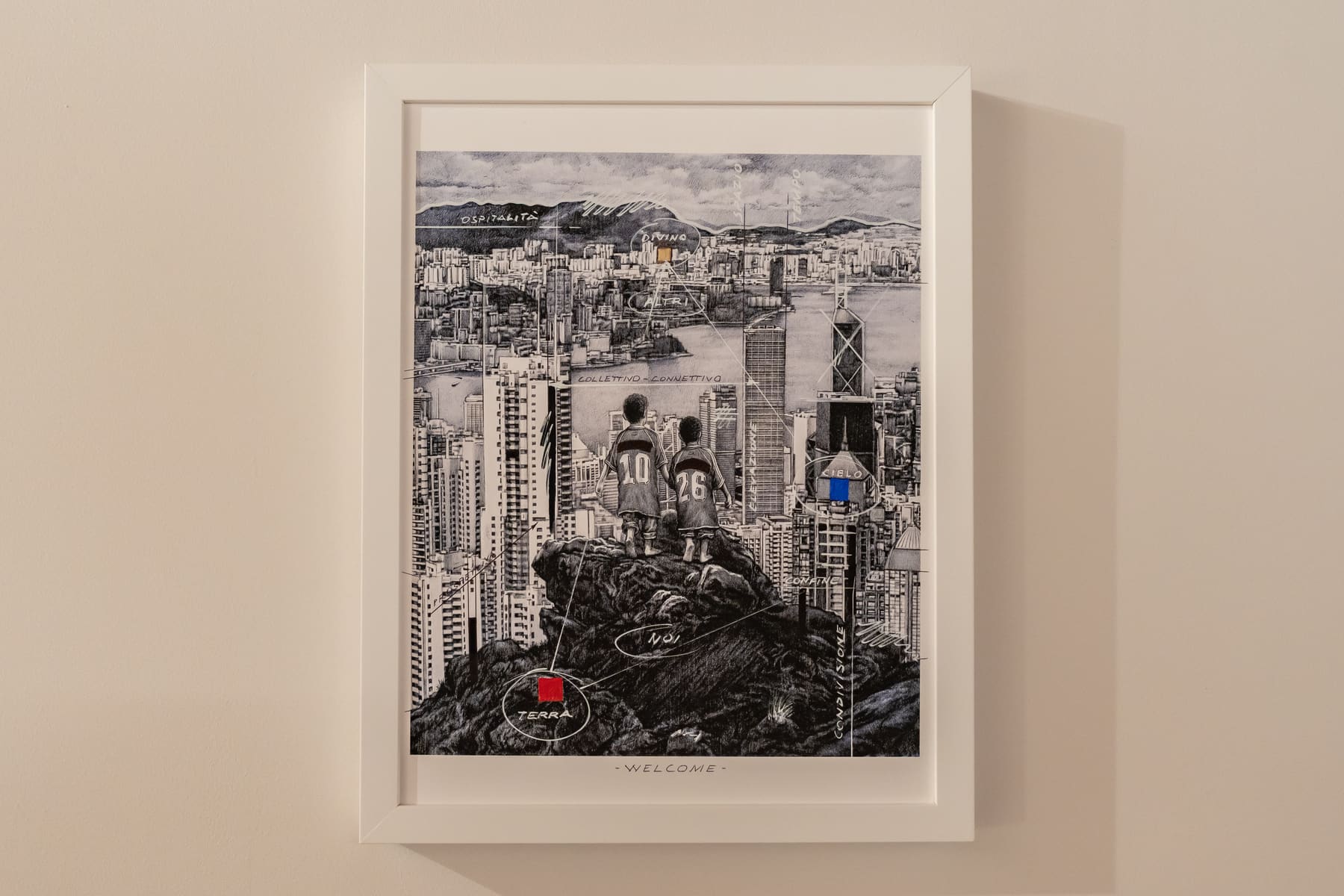 Opera della mostra diffusa nelle camere - immagine 43.