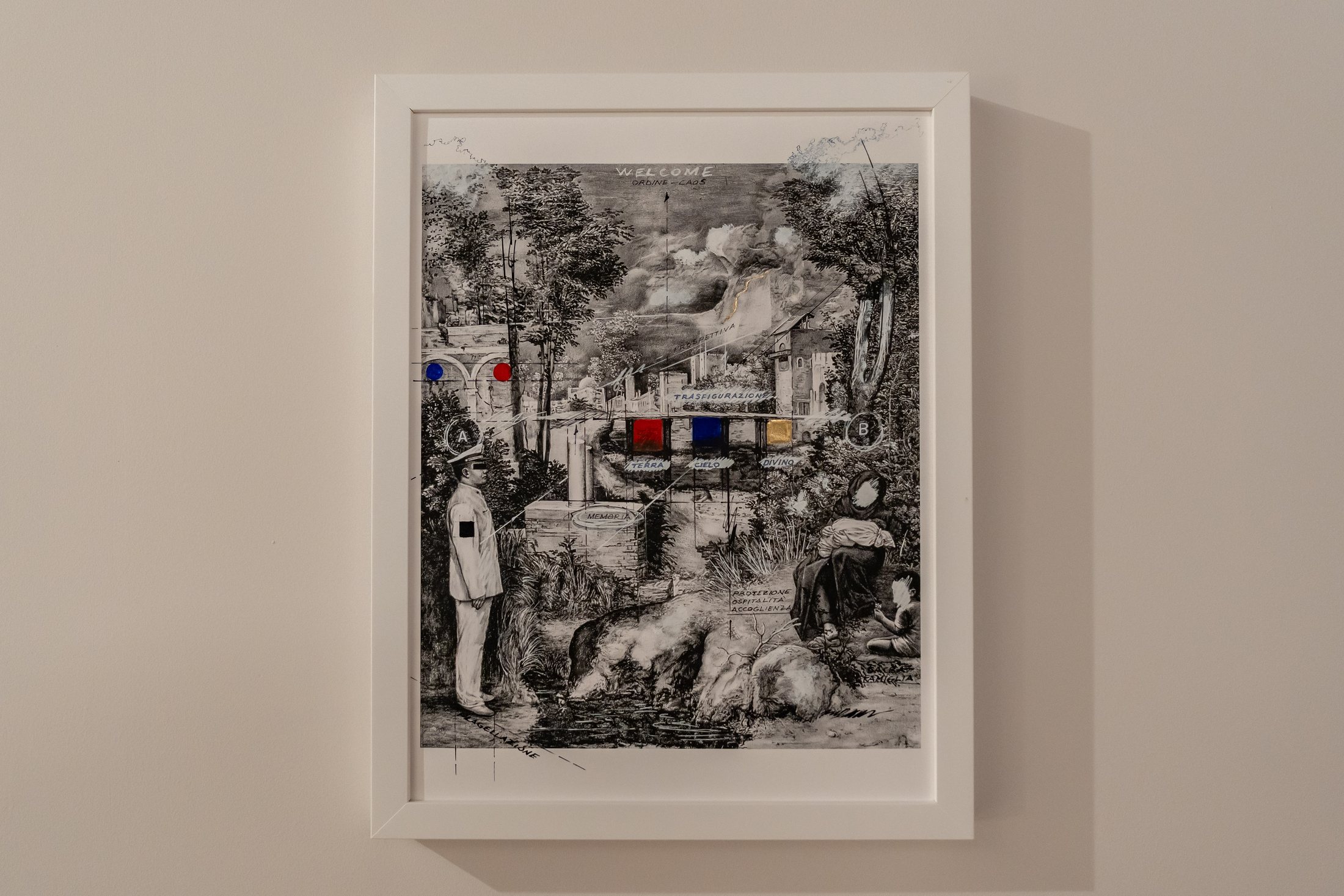 Opera della mostra diffusa nelle camere - immagine 08.