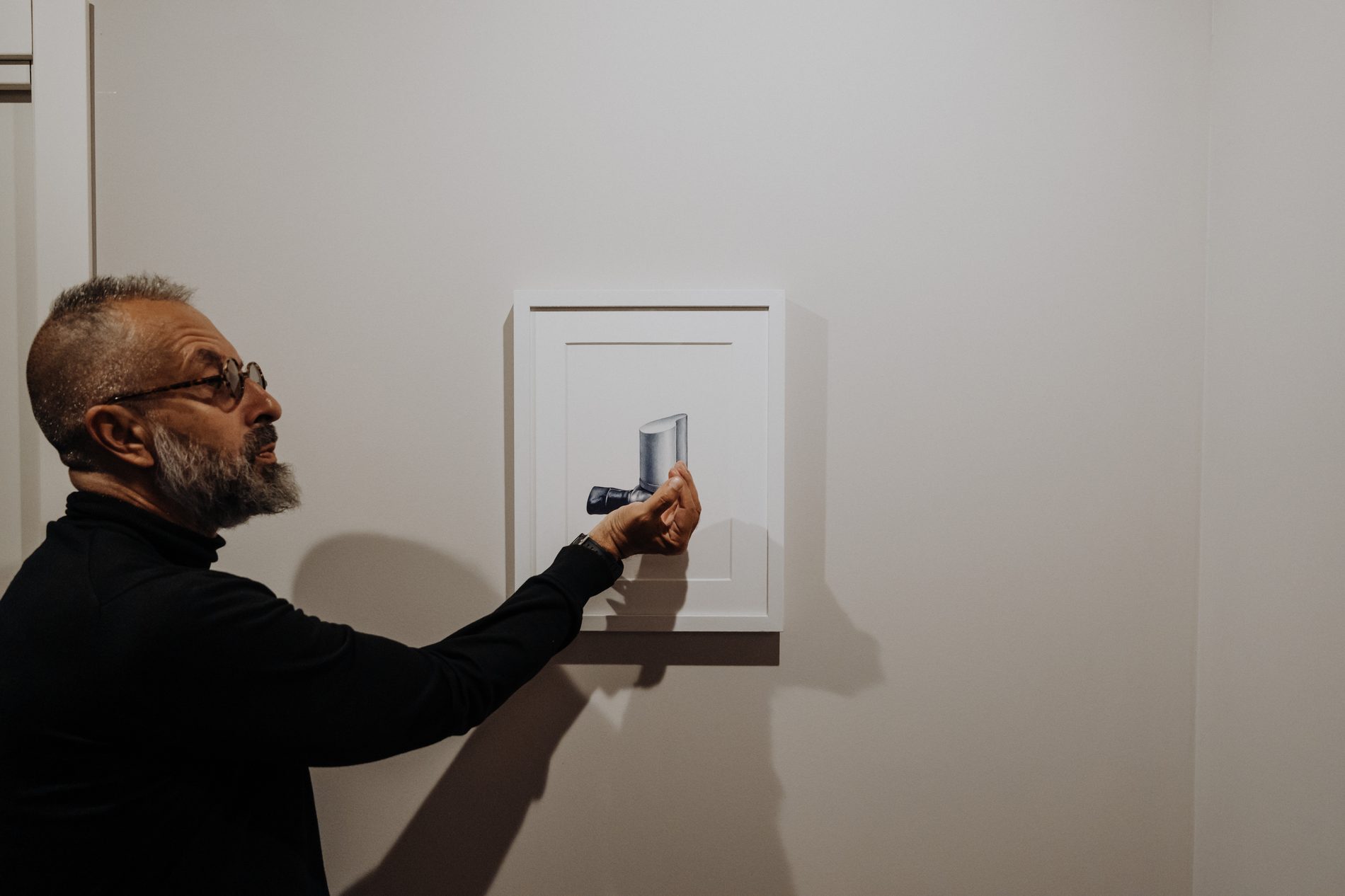 Opera di Giuseppe Stampone in mostra.